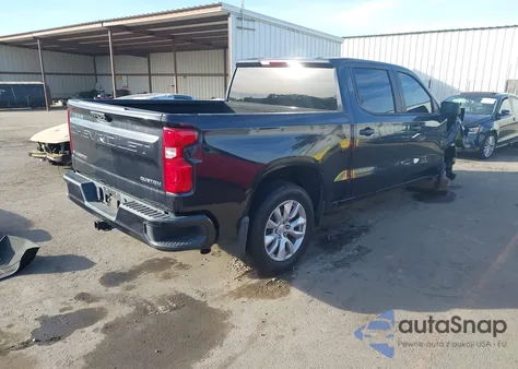 2022 Chevrolet Silverado 1500 2Wd Short Bed Custom z USA, uszkodzony, nr VIN 1GCPABEK1NZ519532